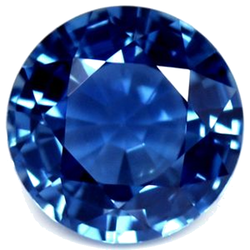 1.66 carat BLUE Round Safyras (1)
