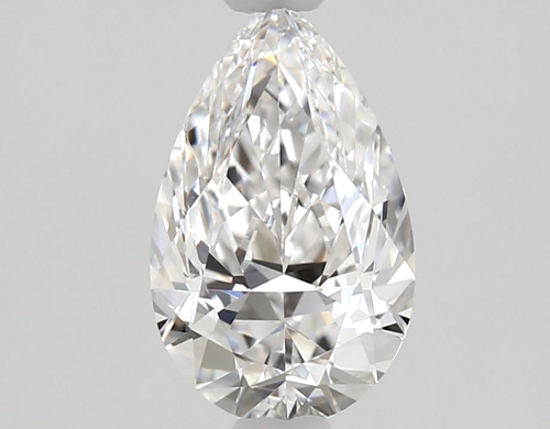 0.72 carat D-VS1 Natūralus Pear Deimantas (1)