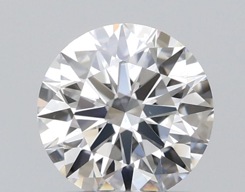 0.5 carat F-VVS2 Excellent cut Natūralus Round Deimantas (1)