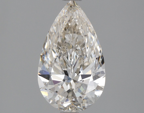 1.7 carat I-SI1 Natūralus Pear Deimantas (1)