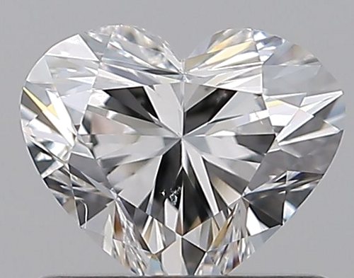 0.7 carat E-SI1 Natūralus Heart Deimantas (1)