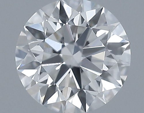 0.5 carat F-VVS2 Excellent cut Natūralus Round Deimantas (1)