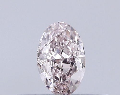 0.26 carat Fancy Light Pink-SI2 Natūralus Oval Deimantas (1)