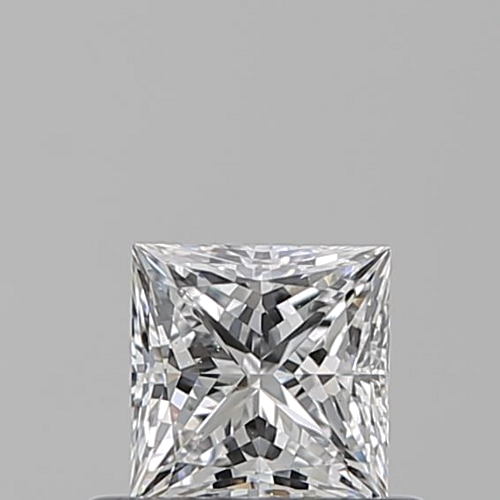 0.54 carat D-VS2 Natūralus Princess Deimantas (1)