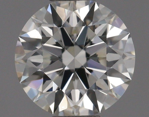 0.41 carat K-IF Excellent cut Natūralus Round Deimantas (1)