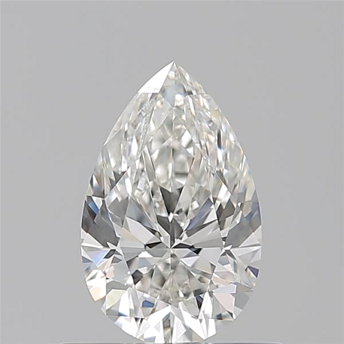0.7 carat H-VVS1 Natūralus Pear Deimantas (1)