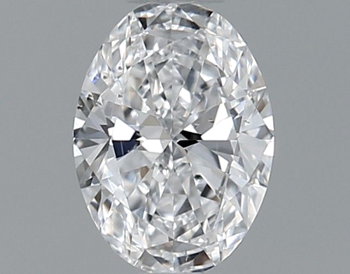 0.45 carat D-SI1 Natūralus Oval Deimantas (1)