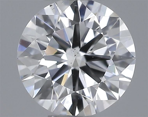 0.5 carat F-SI1 Very Good cut Natūralus Round Deimantas (1)