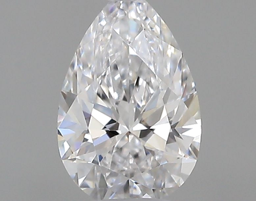 0.3 carat D-VS2 Natūralus Pear Deimantas (1)