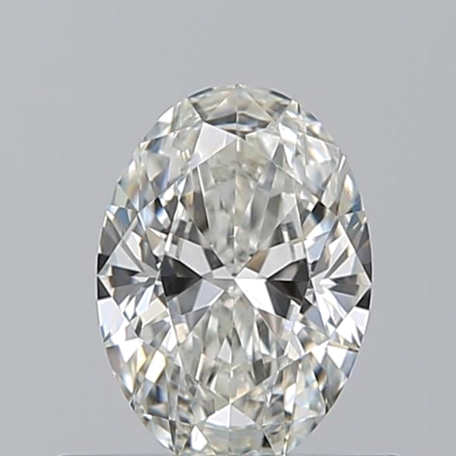 0.5 carat I-SI1 Natūralus Oval Deimantas (1)