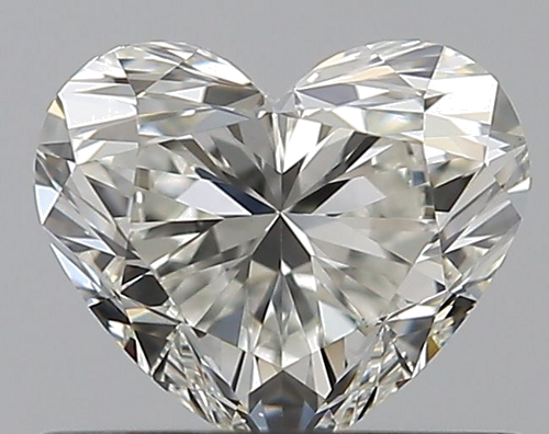 0.59 carat J-VS2 Natūralus Heart Deimantas (1)