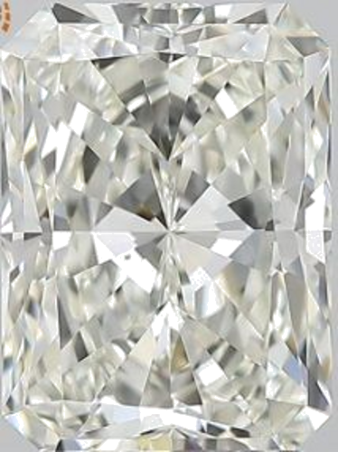 2.51 carat J-VS2 Natūralus Radiant Deimantas (1)