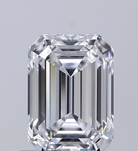 0.75 carat D-VVS2 Natūralus Emerald Deimantas (1)