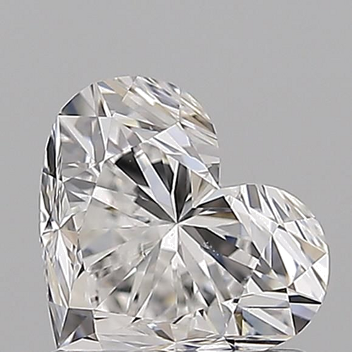 1.01 carat E-SI1 Natūralus Heart Deimantas (1)