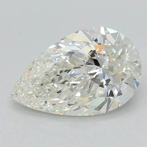 1.4 carat I-SI2 Natūralus Pear Deimantas (1)