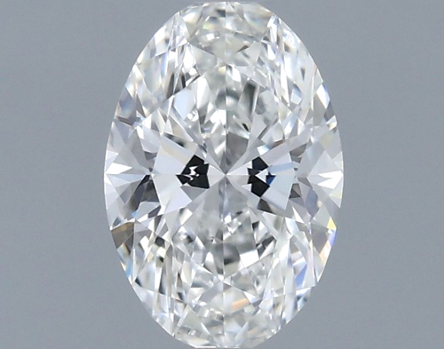0.4 carat H-VVS2 Natūralus Oval Deimantas (1)