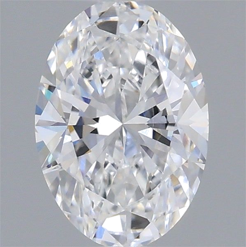 0.53 carat D-VS1 Natūralus Oval Deimantas (1)
