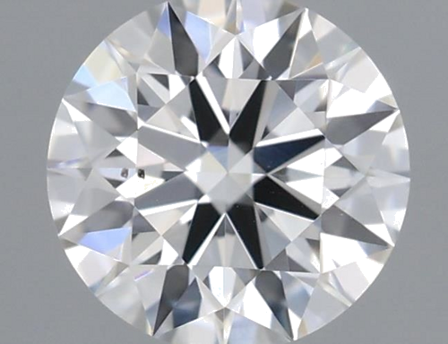 0.43 carat F-SI1 Excellent cut Natūralus Round Deimantas (1)