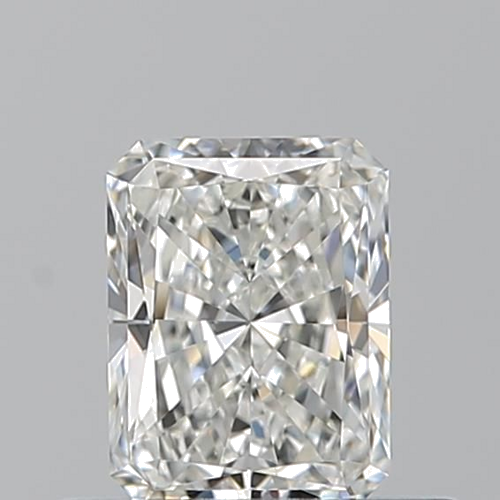 0.51 carat H-VVS1 Natūralus Radiant Deimantas (1)