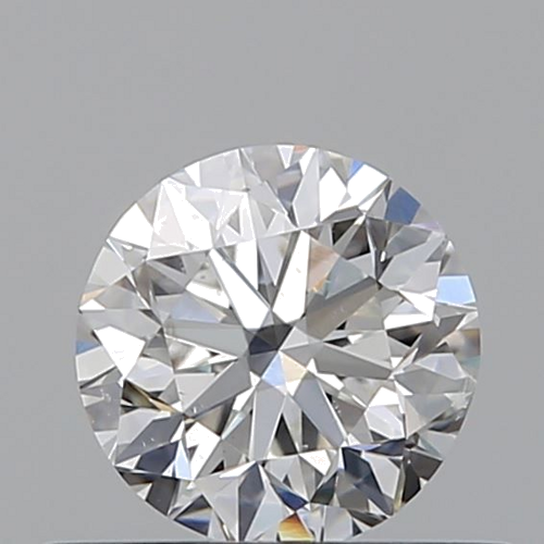 0.51 carat E-SI1 Very Good cut Natūralus Round Deimantas (1)