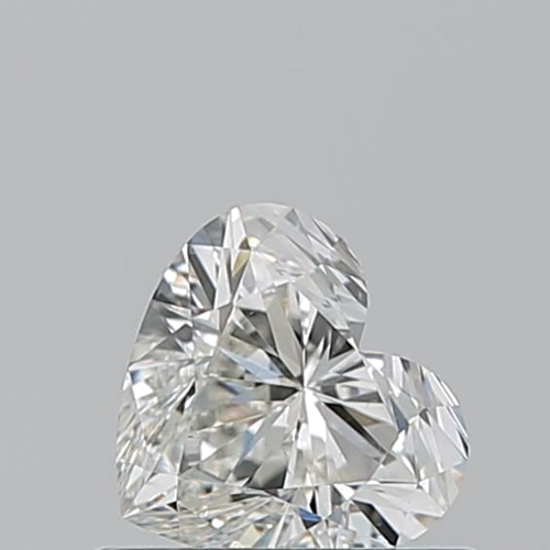 0.55 carat I-SI1 Natūralus Heart Deimantas (1)