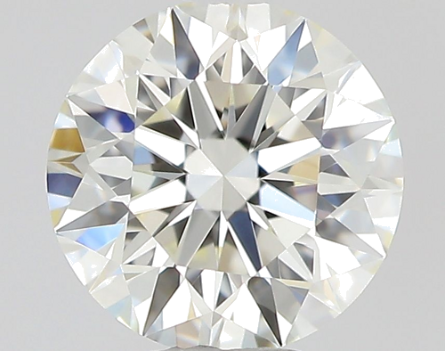 0.51 carat K-IF Excellent cut Natūralus Round Deimantas (1)