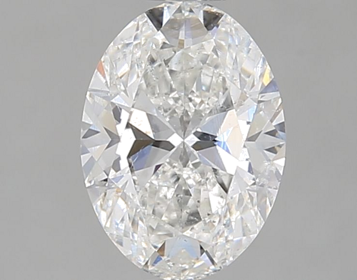 1.01 carat G-SI2 Natūralus Oval Deimantas (1)