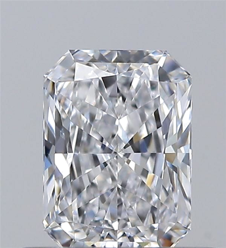 0.5 carat D-VVS2 Natūralus Radiant Deimantas (1)