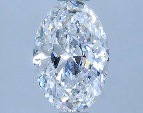 0.64 carat D-VS1 Natūralus Oval Deimantas (1)