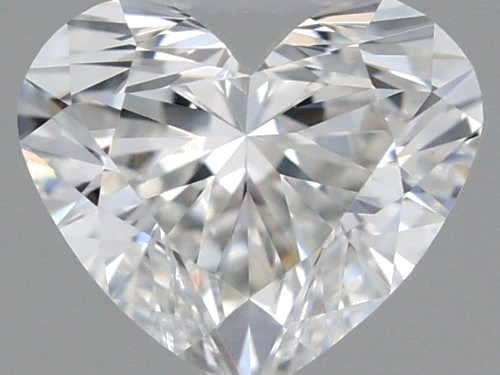 0.41 carat G-VVS2 Natūralus Heart Deimantas (1)