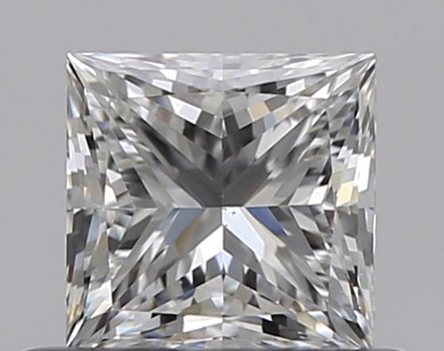 0.5 carat G-VS2 Natūralus Princess Deimantas (1)