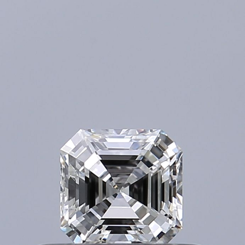 0.3 carat E-VVS1 Natūralus Asscher Deimantas (1)
