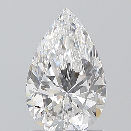 1.0 carat D-FL Natūralus Pear Deimantas (1)