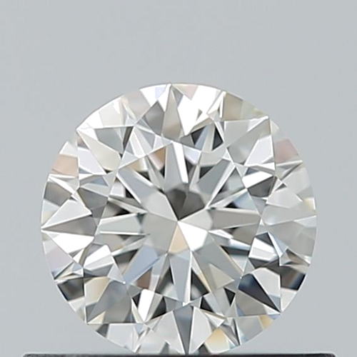 0.51 carat H-VVS1 Excellent cut Natūralus Round Deimantas (1)