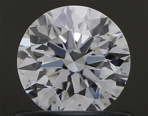 0.63 carat E-SI1 Excellent cut Natūralus Round Deimantas (1)