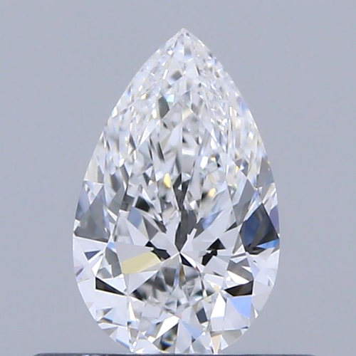 0.4 carat D-IF Natūralus Pear Deimantas (1)