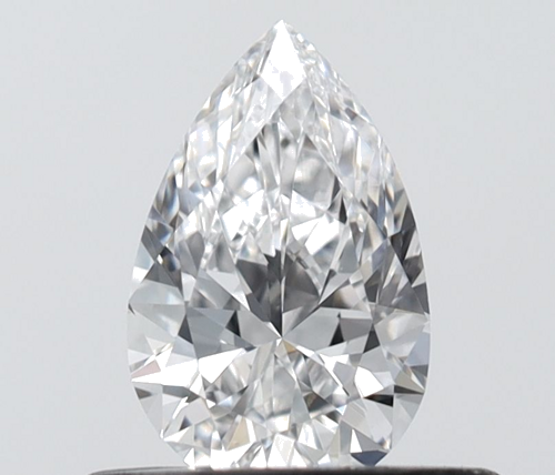0.4 carat E-VVS2 Natūralus Pear Deimantas (1)
