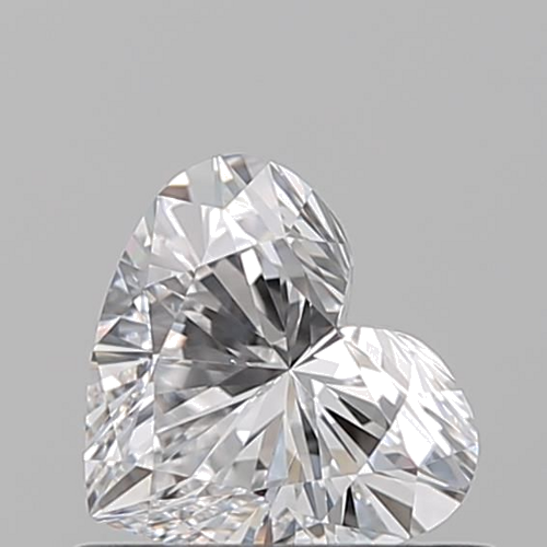 0.53 carat D-VS2 Natūralus Heart Deimantas (1)