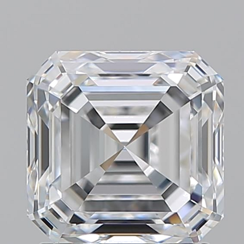 2.01 carat D-VVS1 Natūralus Asscher Deimantas (1)