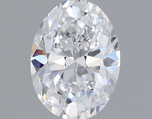 0.45 carat D-VVS2 Natūralus Oval Deimantas (1)