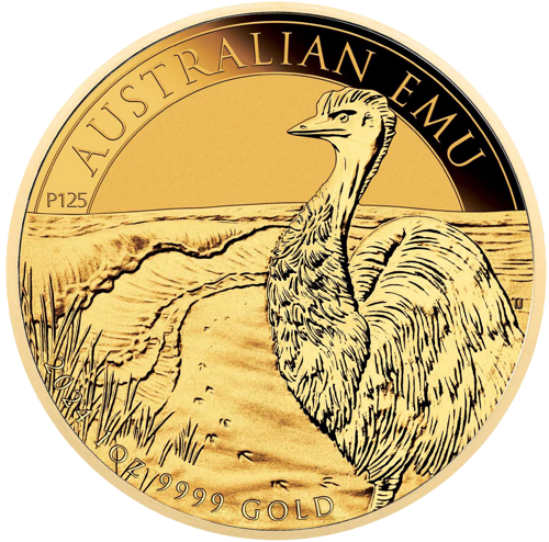 1 oz Ему 2024 Австралия златна монета (1)
