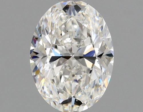 0.9 carat F-SI1 Natūralus Oval Deimantas (1)