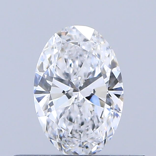 0.3 carat D-VVS2 Natūralus Oval Deimantas (1)