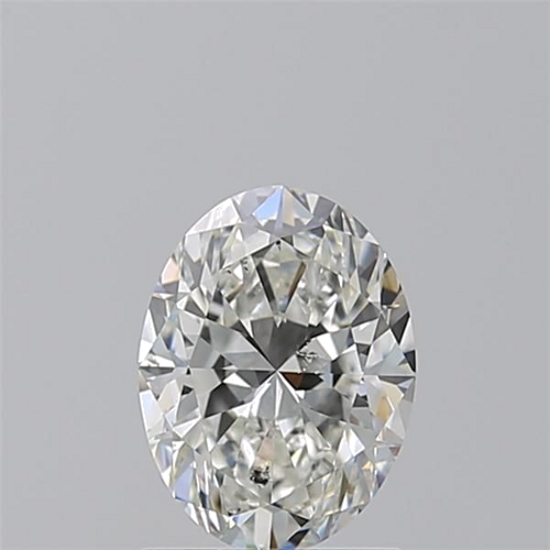 1.5 carat G-SI1 Natūralus Oval Deimantas (1)