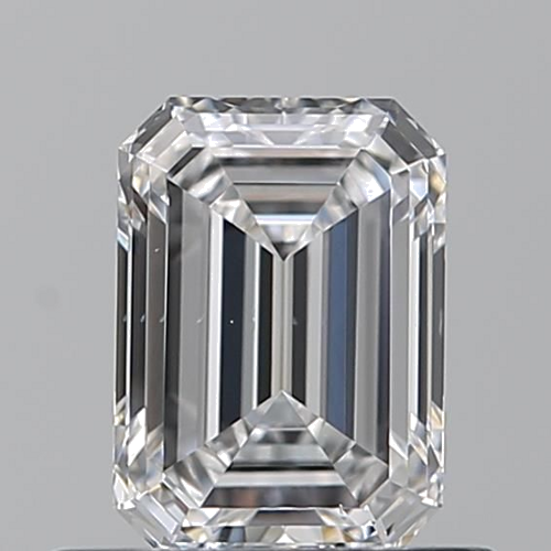 0.7 carat D-SI1 Natūralus Emerald Deimantas (1)