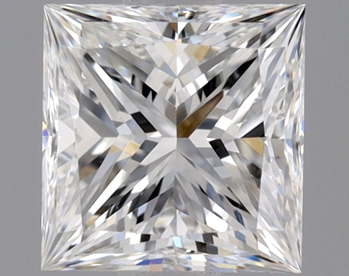 0.8 carat E-VVS2 Natūralus Princess Deimantas (1)