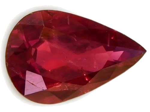 0.36 carat RED Pear Rubinas (1)