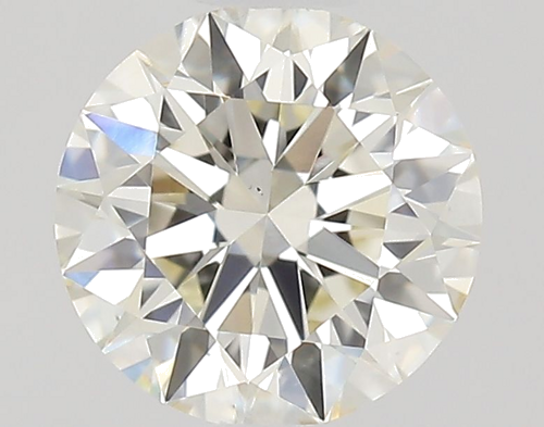 0.53 carat K-VS2 Excellent cut Natūralus Round Deimantas (1)