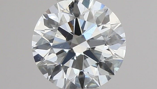 0.51 carat D-SI1 Excellent cut Natūralus Round Deimantas (1)