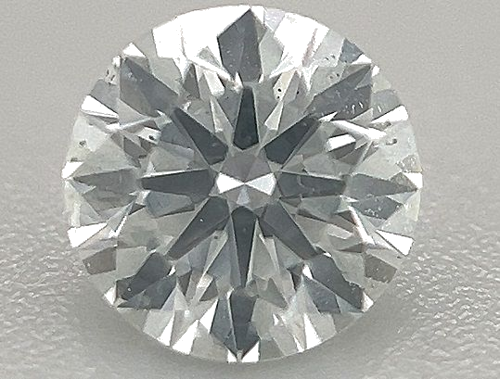 0.59 carat D-SI1 Excellent cut Natūralus Round Deimantas (1)